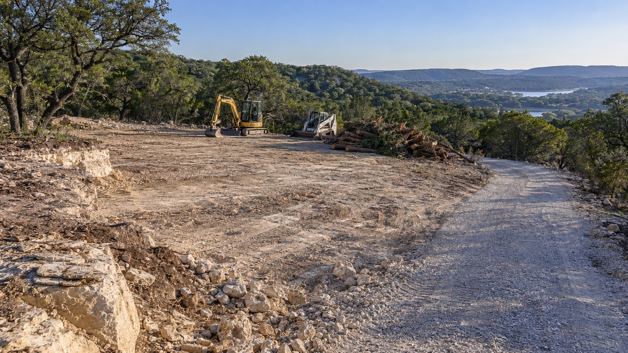 Caliche Creek Site Work, sample photo
